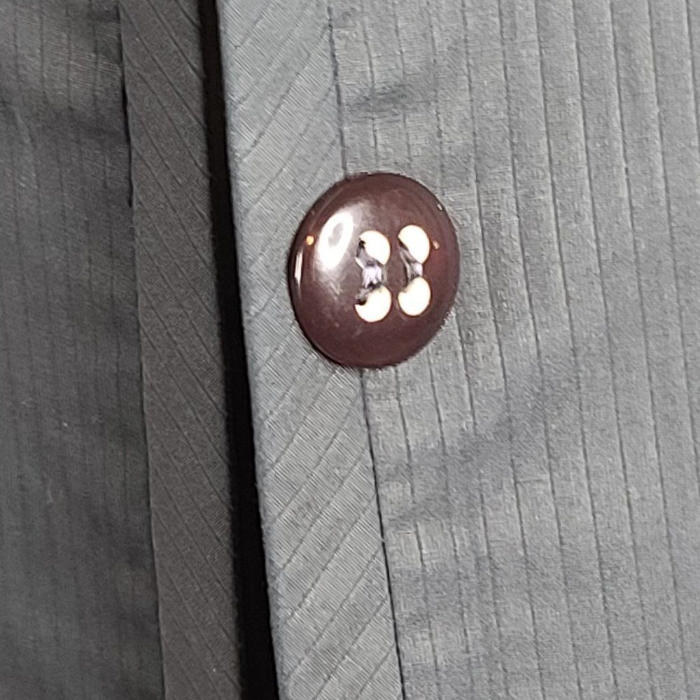 Navy Blazer No Button Blazer, Small - Picture 4 of 6